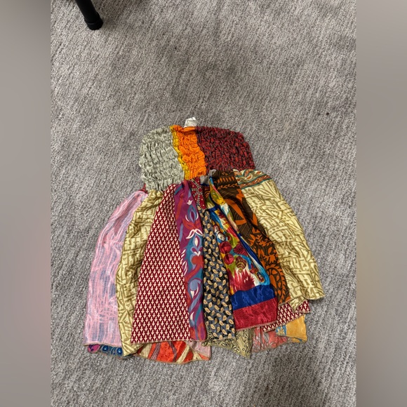 Hippie baggy shorts with elastic waist band - Picture 2 of 3